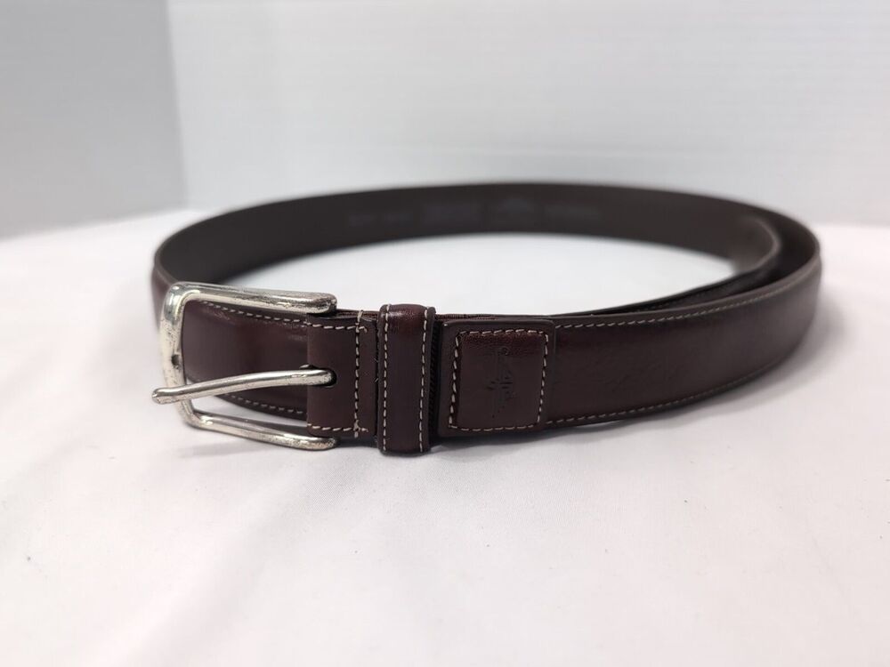 Dockers Leather Belt Men's Size 38 brown See All Pictures